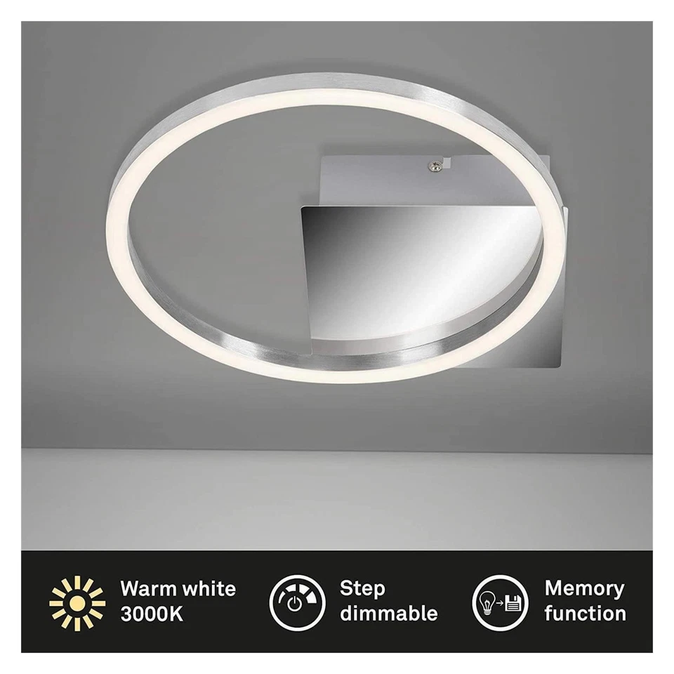 Deckenleuchte Briloner Frame LED Deckenleuchte dimmbar über Lichtschalter - Bild 1 von 4