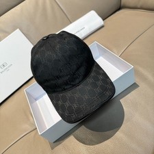 Balenciaga New Black Baseball Cap Adjustable One Size Unisex Fashion Casual Hat