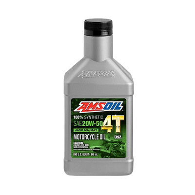 AMSOIL 100% Synthetisches 4T Performance Motorradöl SAE 20W-50 0,946 L