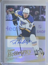 2025-26 Upper Deck Fleer Ultra Gold Rainbow Foil 1/1 Dylan Holloway #52 Auto
