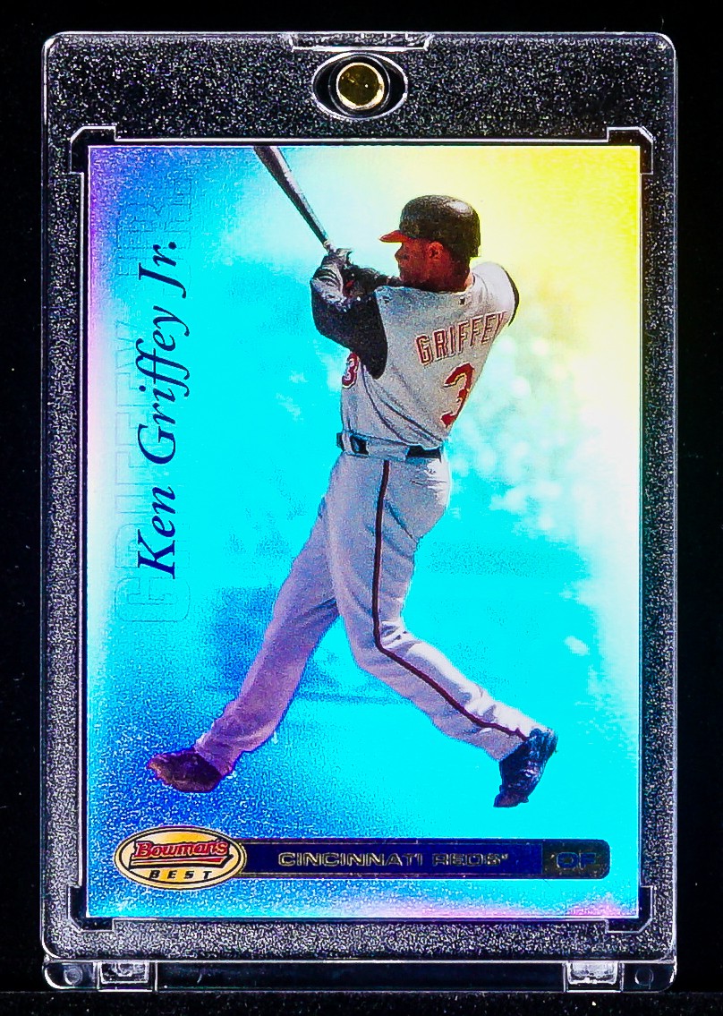 Ken Griffey Jr. BEST REFRACTOR CARD Cincinnati Reds HOF