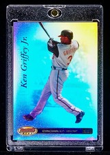 Ken Griffey Jr. BEST REFRACTOR CARD Cincinnati Reds HOF