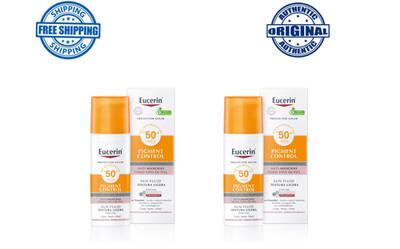 2 pack Eucerin Pigment Control Sun Fluid anti-manchas 40ml