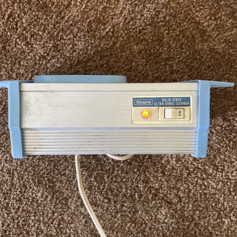 Vintage SEARS Ultrasonic Cleaner