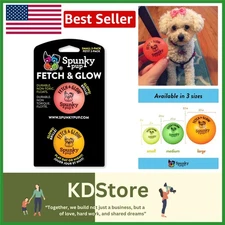 Glow & Float Small Dog Fetch Balls – 2-Pack