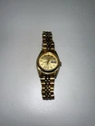 Seiko Women's Quartz VTG Gold Watch New Battery And Working