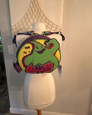 Loungefly Disney The Nightmare Before Christmas Oogie Boogie Bash Crossbody Bag - Photo 1/4