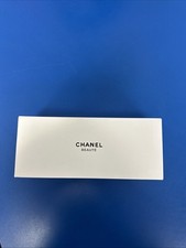 Chanel Beauty Big Logo Blanket Pouch White Customer Novelty Gift
