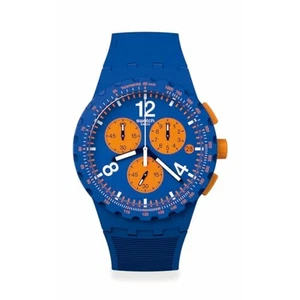 SWATCH PRIMARILY BLUE SUSN419 Montre (bleu) NEW