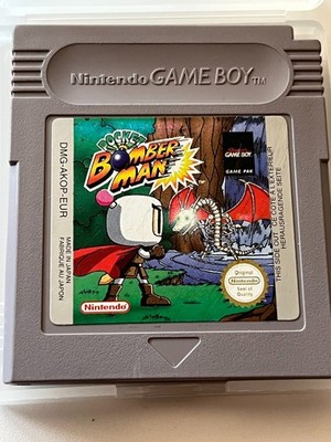 Pocket Bomberman Nintendo Game boy mit Hülle Top zustand