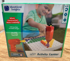 Educational Insights 4112 Design  Drill Activity Center Construction Set NEW 