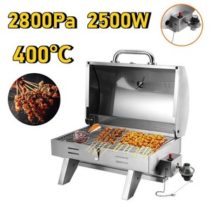 Steel Gas Grill Outdoor BBQ Kitchen Camping Cooker Portable U-Burners LPG New