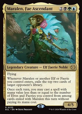 Maralen, Fae Ascendant - Promo ECL NM MTG
