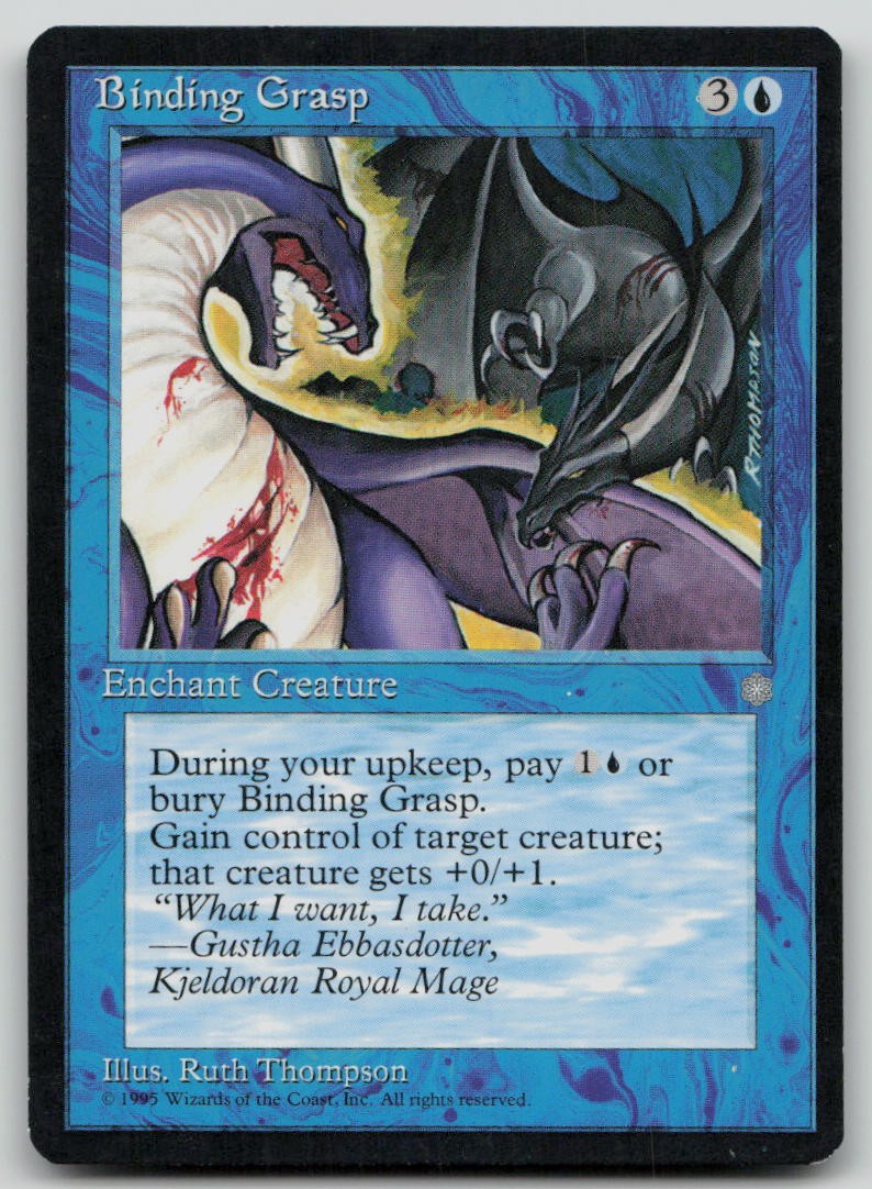 Binding Grasp [Fifth Edition - 74] Lightly Played Uncommon Magic