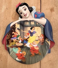 Vintage Disney - Snow White “The Fairest Of Them All”Plate A3099 Bradford Ex.