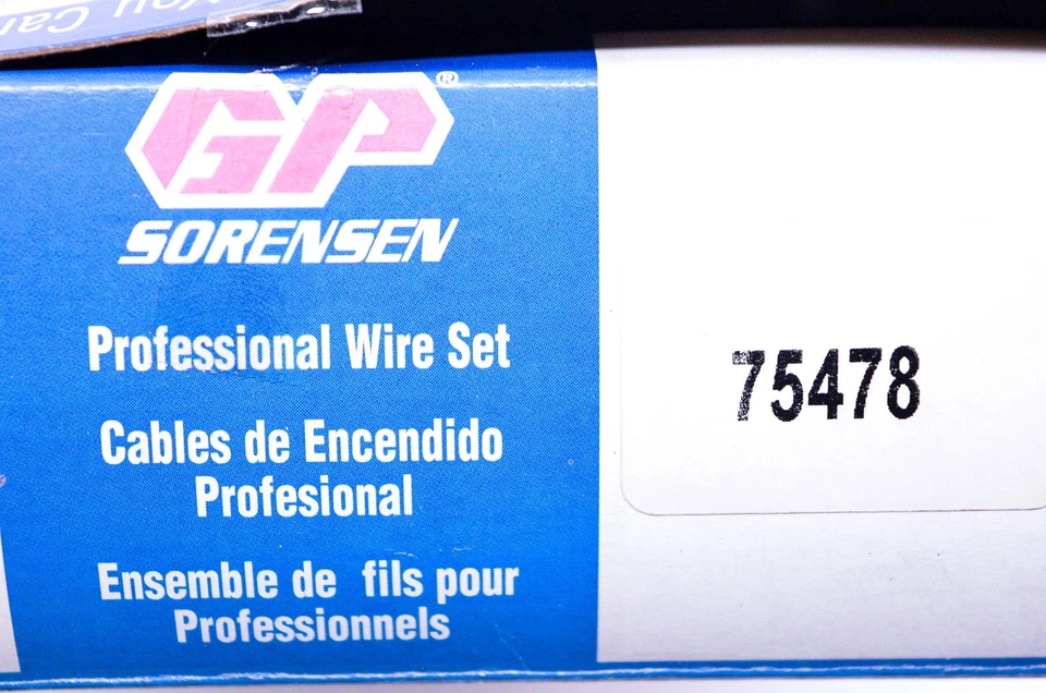 Kit de cables de bujía GP Sorensen 75478 NOS Foto 3 de 3