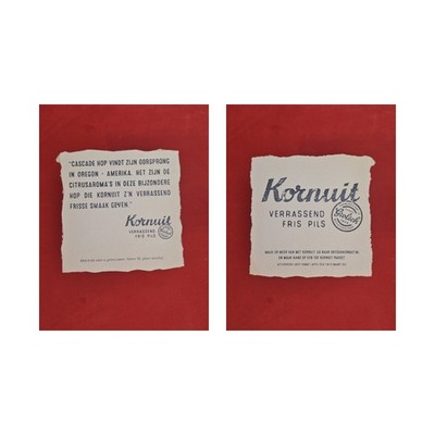 Grolsch Kornuit Cascade Hop Vindt zijn oorsprong...Brauerei Bierdeckel Beermat