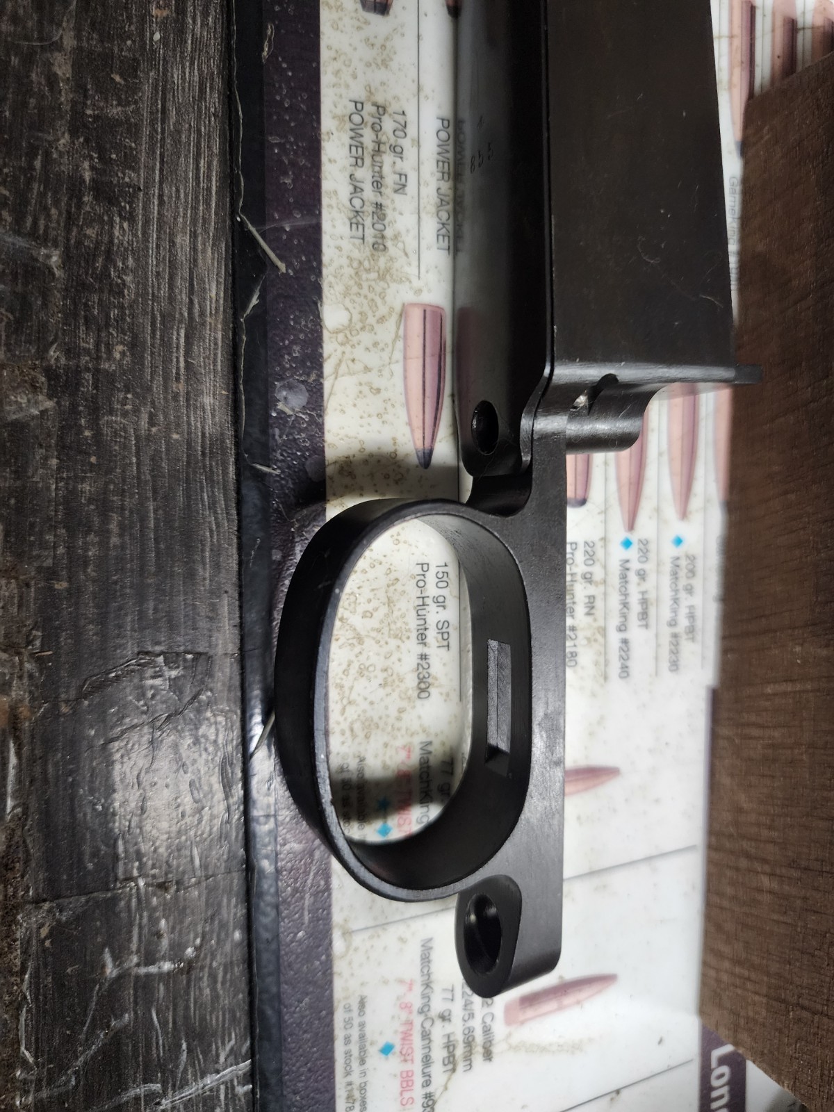 Original Swedish Mauser M96 6.5x55 rifle trigger guard floor plate New Old Stock