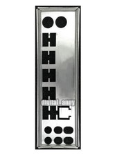 OEM I/O Shield For MSI P55M-GD41  P55-SD50 Motherboard Backplate IO