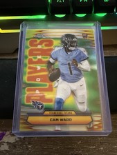 Topps Chrome 2025-2026 Power Players Cam Ward Rookie PP-8 Refractor