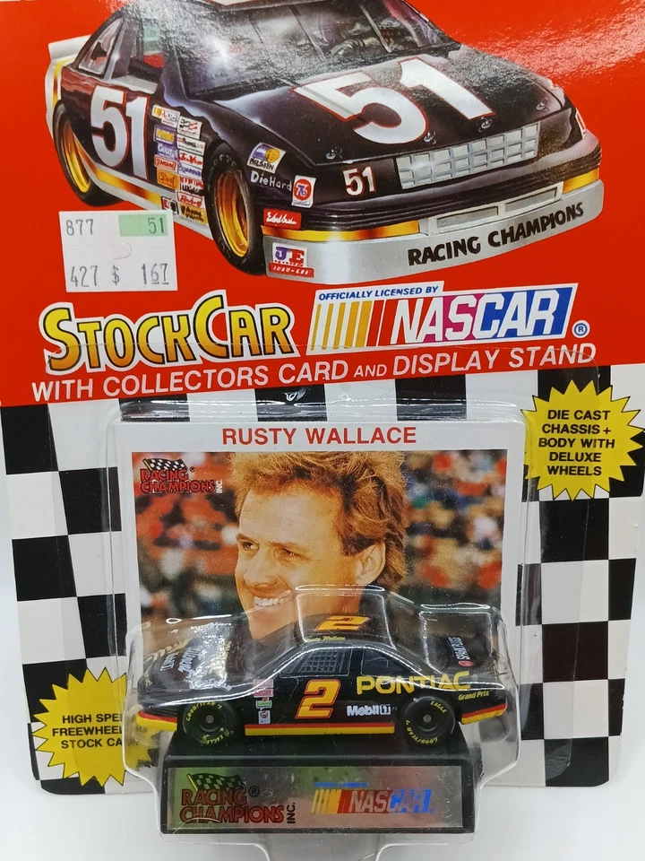 Lote (6) de colección Racing Champions NASCAR 1993-94 SIN USAR, EN CAJA Gordon Wallace Elliott Irvan Foto 3 de 4