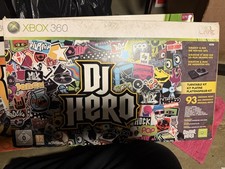 DJ Hero Turntable Kit Controller for Xbox 360 with Game Tested Working