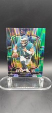 2025 Panini Select - Premier Level Jalen Hurts #190 Black & Green Shock Prizm
