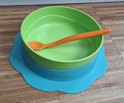 Tupperware TupperCare Kinderteller mit Babylöffel, Gebraucht