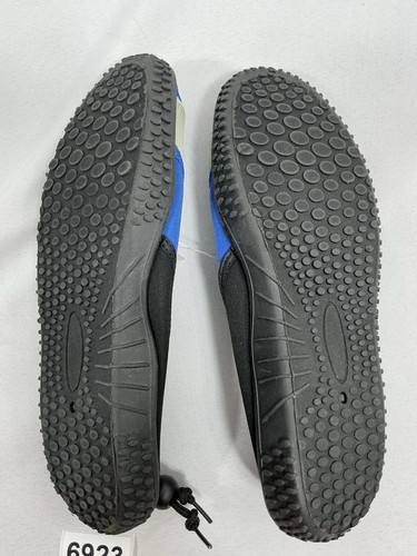Mens New With Tags Star Bay Pull On Water Shoes Size 10 Blue Black - Picture 4 of 7