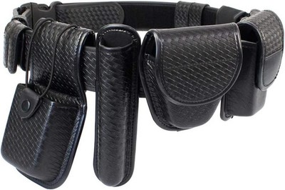 8-in-1 Police Duty Belt Kit with Pouches, Law Enforcement Utility Belt ...