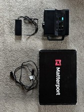 Matterport 3D Camera with Accessories, Power Adapter, and Original Box