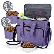 BAGLHER Dog Travel Bag, Airline Approved Pet Tote Organizer with Multi-Functi...