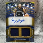 2025-26 Bowman Best U Kiyomi McMiller Prospect Dual Relic Gold Auto  /50
