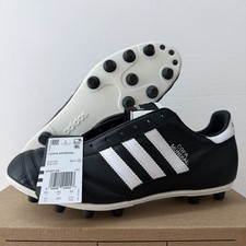 Size 10 - Adidas Copa Mundial Leather FG Soccer Cleats Black 015110 Brand New 