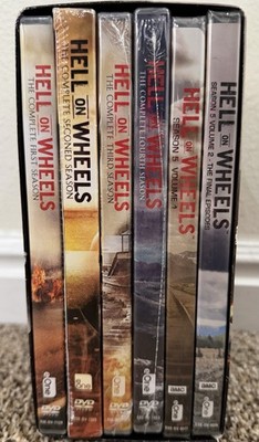 Hell On Wheels DVD The Complete Series Seasons 1-5 READ