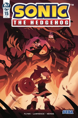 Sonic the Hedgehog Issue #15: RI 1:10 Cover Variant - IDW Publishing