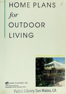 Home Plans for Outdoor Living Paperback