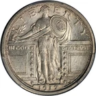 1917-P Type 1 Standing Liberty Quarter PCGS MS63 FH Superb Eye Appeal