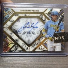 2025 Topps Diamond Icons CHRISTIAN YELICH Card # /5 