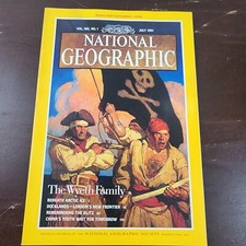 National Geographic Magazine July 1991 No Map