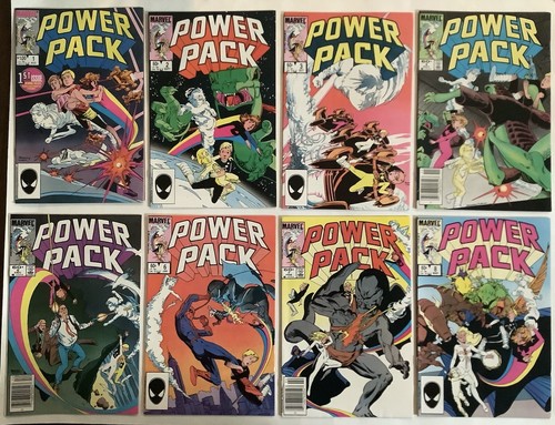 POWER PACK 1 - 62 COMPLETE SERIES ~ 1984 MARVEL ~HIGH GRADE ๐ PICS~ VERY FINE! - Picture 2 of 10
