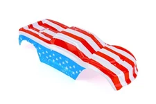 Custom Body America Flag for V2 WideMaxx Traxxas Maxx 1/10 4WD Truck Shell Cover