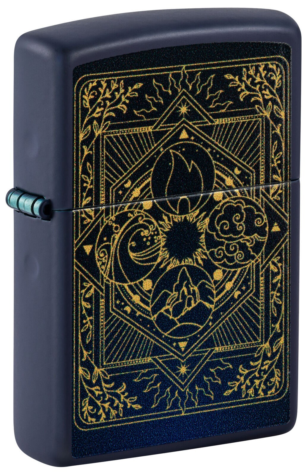 Zippo Elements Design Navy Matte 48958