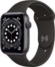 Very Good! Apple Watch Series 6 GPS + LTE 44MM Space Gray Aluminum Case