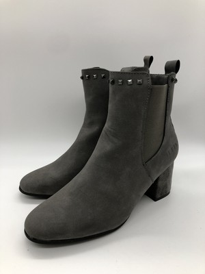 Jette ladies boots ankle boots, paragraph 6.5 cm, gray, EUR 40