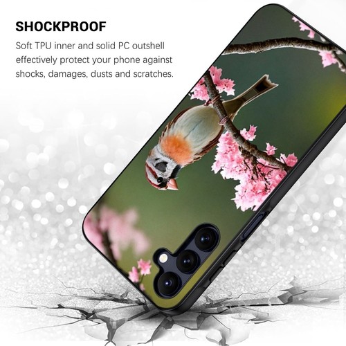 For Samsung A15 A16 S23 S24 S25 Ultra FE southern white throated sparrow Covers - 第 19/25 張圖片