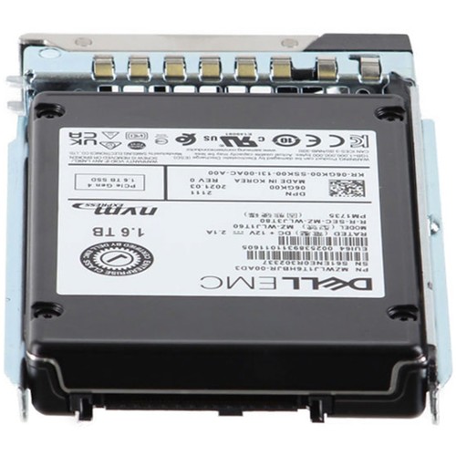 6GK00 06GK00 Dell EMC 1.6TB PCIe Gen4 NVMe MU TLC 2.5'' SSD 14/15/16G KIT - Picture 5 of 9