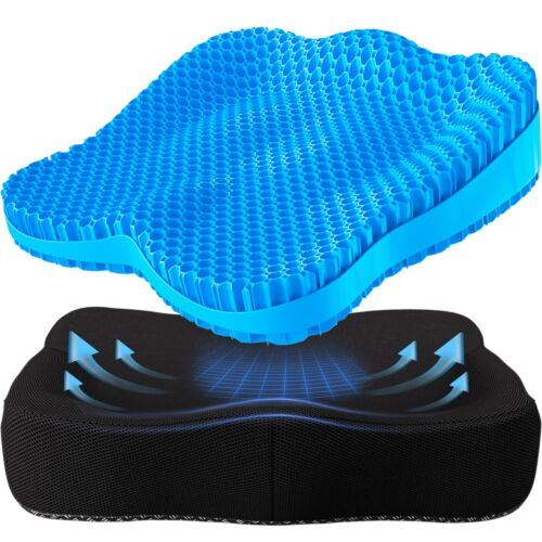 Seat Cushion, Thicken Big Office Chair Cushion Chair Seat Pads for Long Sitti...