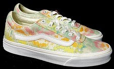 Vans Tie Dye Sneakers Ward Psychadelic Tie Dye Women  s Size 7.5