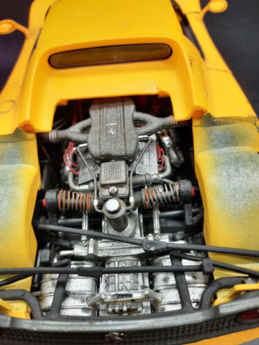 COCHE MAISTO ESCALA 1:18 FERRARI F50 1995 EDICI�N SHELL MAQUETAS DIORAMAS - Imagen 6 de 9